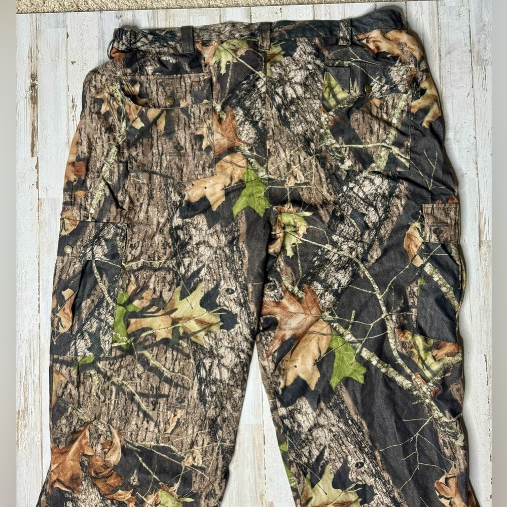 Woolrich Outdoor Guide Collection Cargo Hunting Pants Mens XXL Camo Mossy Oak - Picture 10 of 11